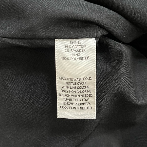 White House Black Market black/white polka dot skirt - Picture 6 of 6